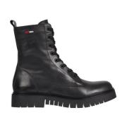Tommy Jeans lace ups boot Black, Dam