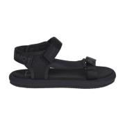 Tommy Jeans essential sporty sandal Black, Dam