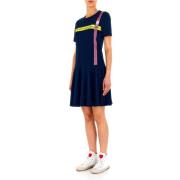 Love Moschino Stiliga Klänningar Kollektion Blue, Dam