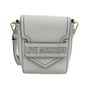 Love Moschino Cross Body väska White, Dam