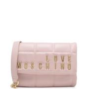 Love Moschino Cross Body Väskor, Stilfull Kollektion Pink, Dam