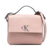 Calvin Klein Jeans Cross Body Bags Pink, Dam