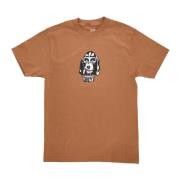 Obey T-Shirts Brown, Herr
