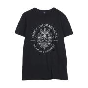 Obey Rosa Create T-Shirt - Streetwear Kollektion Black, Herr