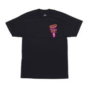 Obey End Police Brutality Classic Tee Black, Herr