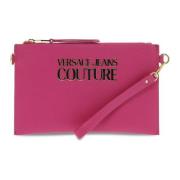 Versace Jeans Couture Clutches Pink, Dam