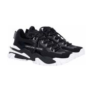 Versace Jeans Couture Herr Sneaker Kollektion Black, Herr