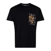 Versace Jeans Couture Herr T-shirt med korta ärmar och Logo Couture - ...