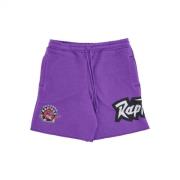Mitchell & Ness NBA Game Day French Terry Shorts Hardwood Classics Pur...