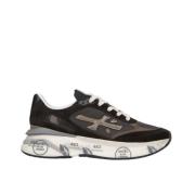 Premiata Vintage Stil Sportskor Black, Herr