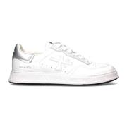 Premiata Låga Vita/Silver Sneakers White, Dam