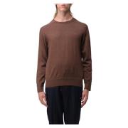 Etro Roma Crew Neck Tröjor Brown, Herr