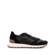 Brunello Cucinelli C101 Svarta Sneakers - Höj Din Stil Black, Dam