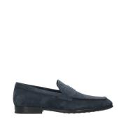 Tod's Mockasinsandaler med monogramdetalj Blue, Herr