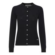 InWear LukkaIW Cardigan - Stilren och Tidlös Black, Dam