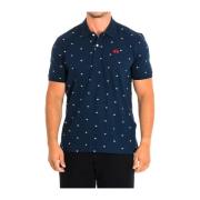 La Martina Polo Shirts Blue, Herr