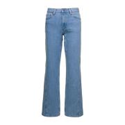 A.p.c. Flared Jeans Blue, Dam