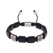 Nialaya Bracelets Black, Herr