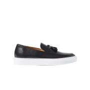 Scarosso Amedeo Nero Slip-On Skor - Handgjord Italiensk Elegans Black,...