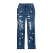 Dolce & Gabbana Boyfriend jeans Blue, Dam