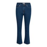 Part Two Stiliga Bootcut Jeans för Kvinnor Blue, Dam