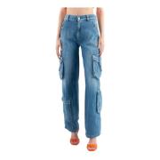 ViCOLO Dy5061 jeans pojkvän Blue, Dam