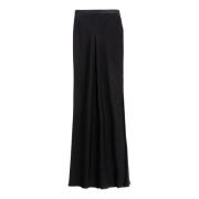 Ahlvar Gallery Hana long silk skirt black Black, Dam