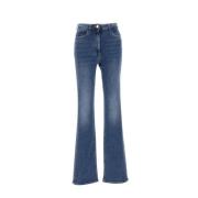 Elisabetta Franchi Franchi Jeans - Stiliga och Trendiga Blue, Dam