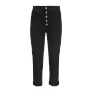 Dondup Trendiga Koons Jeans Black, Dam