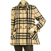 Burberry Vintage Pre-owned Ylle ytterklder Beige, Dam