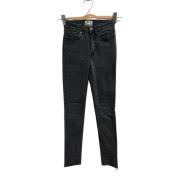 Acne Studios Pre-owned Pre-owned Bomull jeans Black, Dam