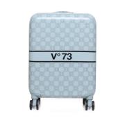 V73 Aqua Semi-Rigid Trolley Resväska Blue, Unisex