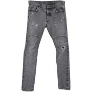 Balmain Pre-owned Pre-owned Bomull jeans Gray, Dam