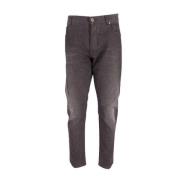 Alexander McQueen Pre-owned Pre-owned Bomull jeans Black, Dam