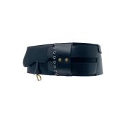 Chanel Vintage Pre-owned Läder skrp Black, Dam