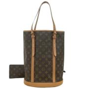 Louis Vuitton Vintage Pre-owned Canvas louis-vuitton-vskor Brown, Dam