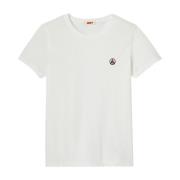 Jott Ekologisk Bomull Bas T-shirt - Rosas White, Dam