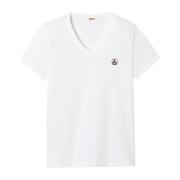 Jott Ekologisk Bomull T-shirt - Just Over the Top White, Dam