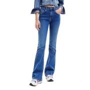 Desigual Luna Slim Jeans Blue, Dam