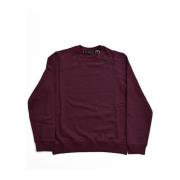 Guess Slim Fit Sweatshirt med Broderad Logotyp - Brun Brown, Dam