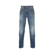 John Richmond Slimmade Slitna Jeans Blue, Herr