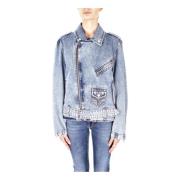 Moschino Jeansjackor för kvinnor Blue, Dam