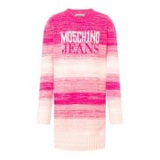 Moschino Korta klänningar med långa ärmar Pink, Dam