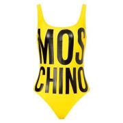 Moschino Stiligt baddräkt för kvinnor Yellow, Dam