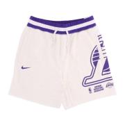 Nike NBA Fleece Shorts Courtside Purple, Herr
