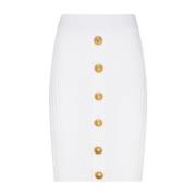 Balmain Vita Kjolar - Stilfull Kollektion White, Dam