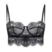 Dolce & Gabbana Spets bh Black, Dam