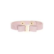 Salvatore Ferragamo Bracelet with bow Pink, Dam