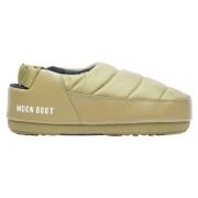 Moon Boot Nylon Sandaler med Logotryck Green, Dam