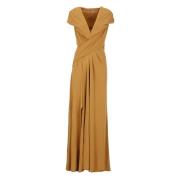 Alberta Ferretti Gowns Brown, Dam